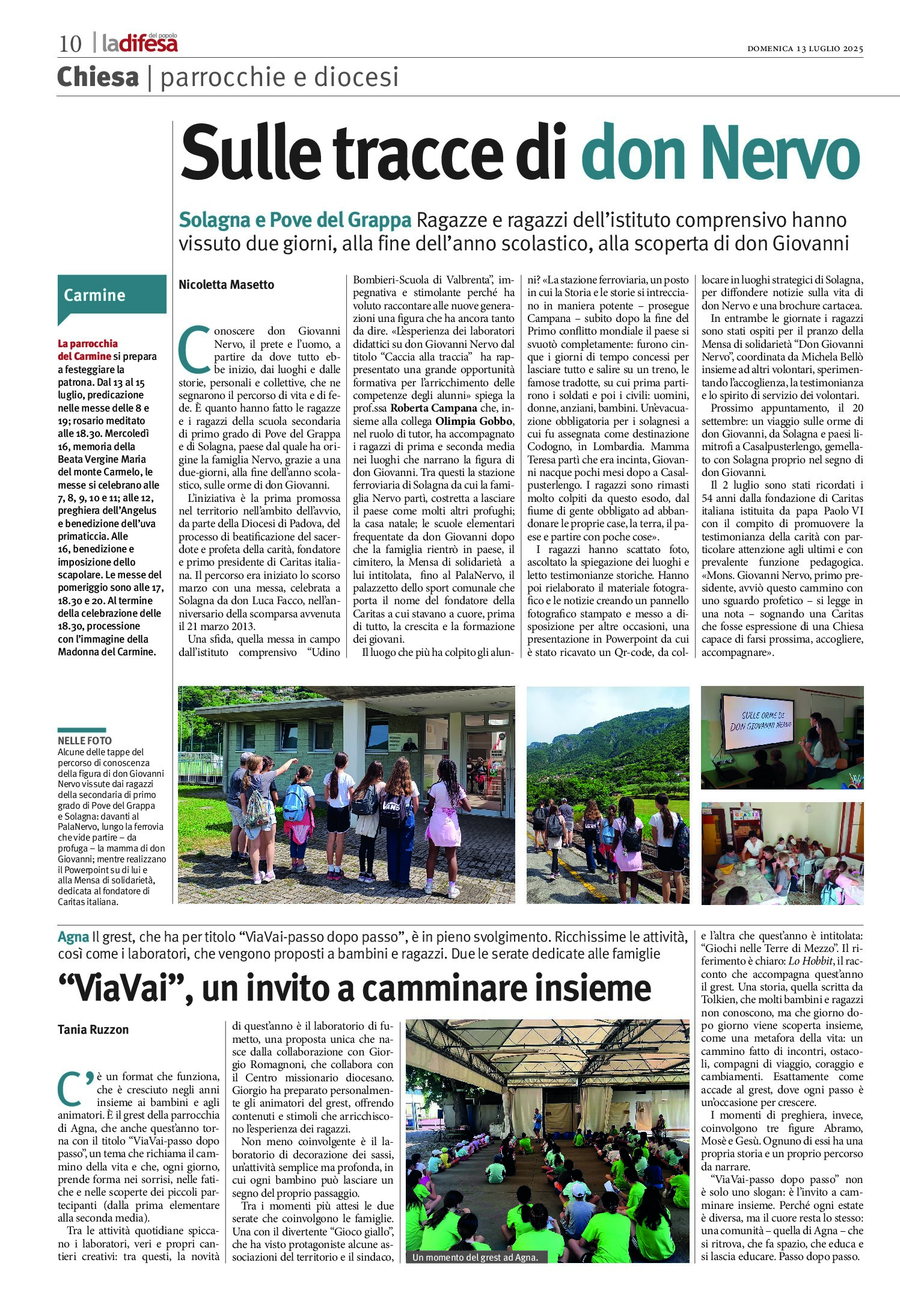 Sulle tracce di don Nervo